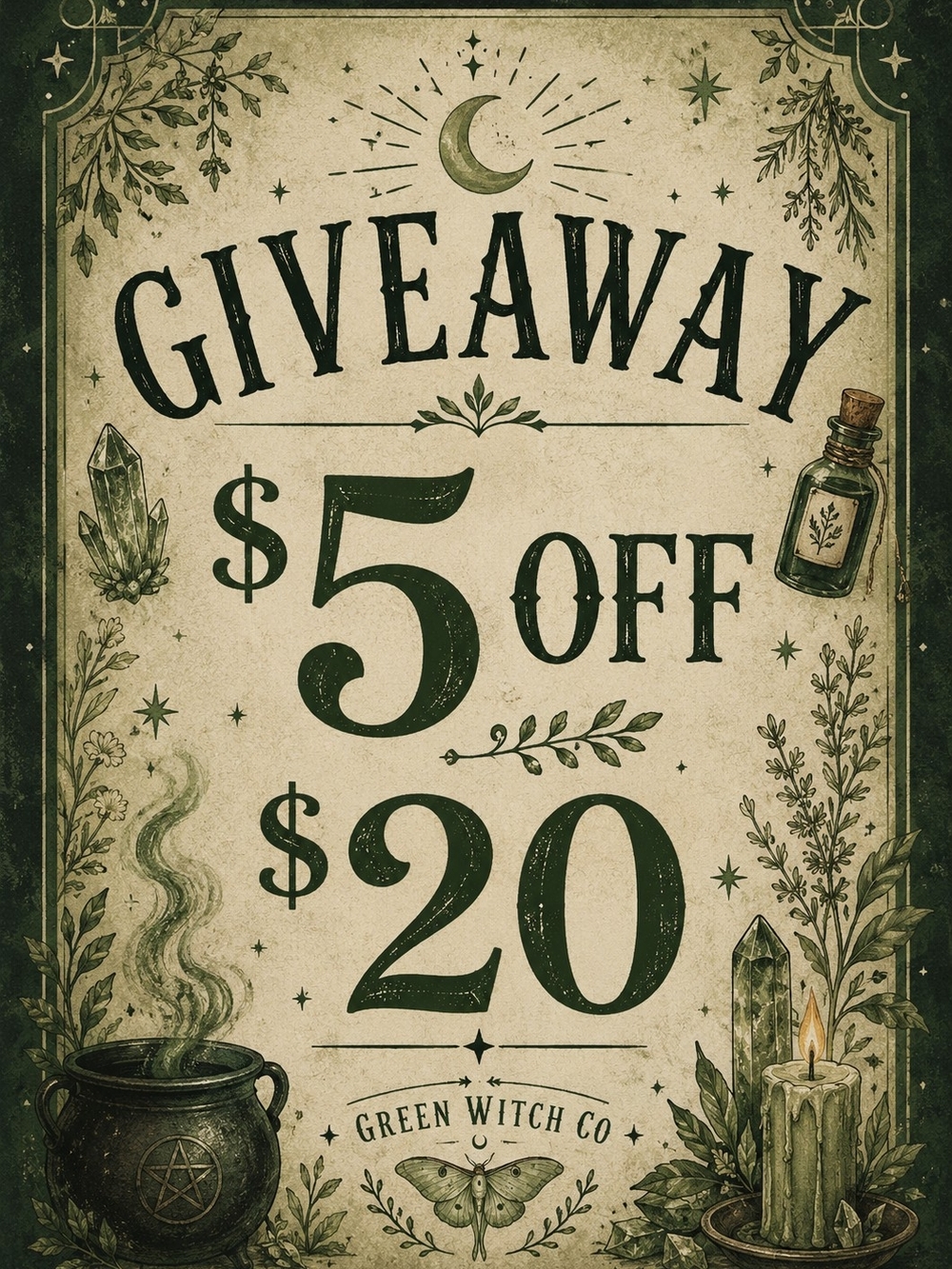 Live Show Giveaway Coupon